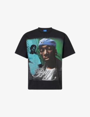 Big L Graphic-Print Cotton T-Shirt by AWAKE NY