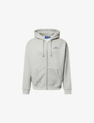 Crown Logo Relaxed-Fit Cotton-Jersey Hoodie by AWAKE NY