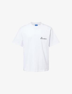 New York City Crewneck Cotton-Jersey T-Shirt by AWAKE NY