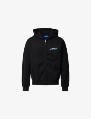 Puppy Relaxed-Fit Cotton-Jersey Hoodie by AWAKE NY