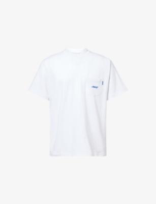 Relaxed-Fit Crewneck Cotton-Jersey T-Shirt by AWAKE NY