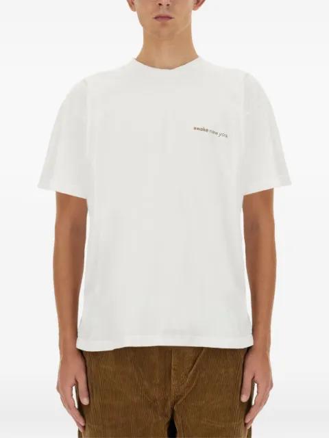 back-print cotton T-shirt by AWAKE NY
