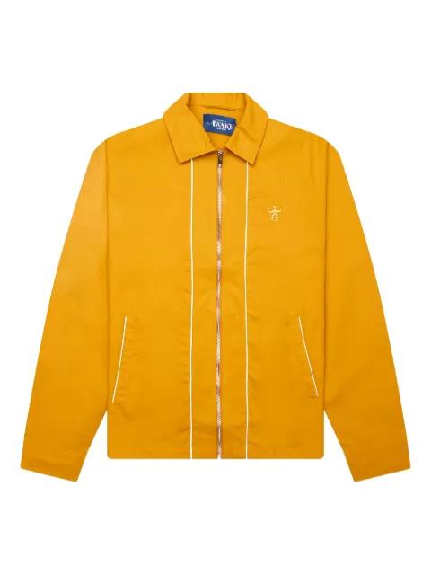 embroidered-detail zip-front jacket by AWAKE NY