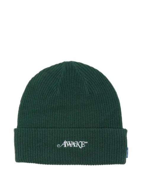 logo-detail beanie hat by AWAKE NY