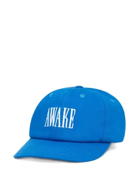 logo-embroidered cap by AWAKE NY