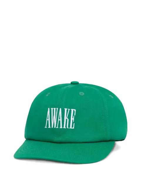 logo-embroidered cap by AWAKE NY