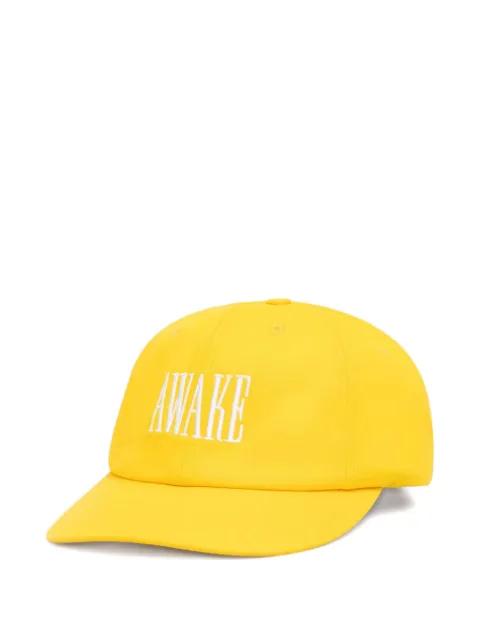 logo-embroidered cap by AWAKE NY