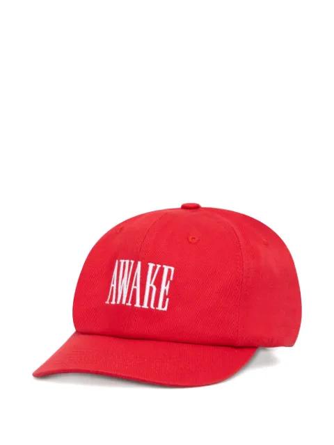logo-embroidered cap by AWAKE NY