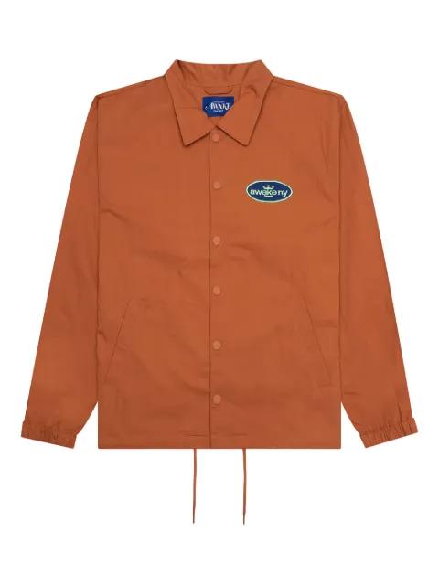 oval-logo twill jacket by AWAKE NY