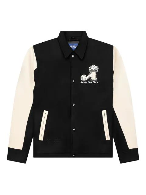 panelled bomber jacket by AWAKE NY