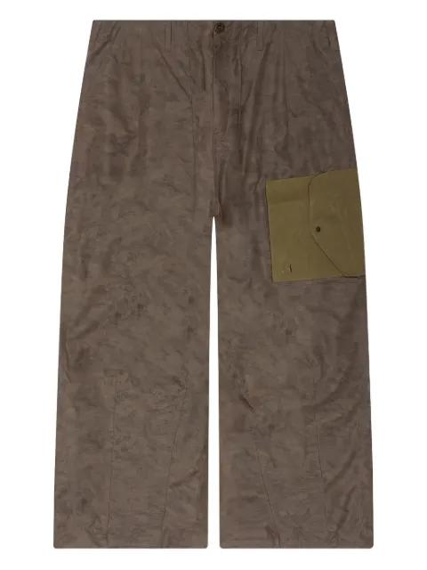 patch-pocket trousers by AWAKE NY