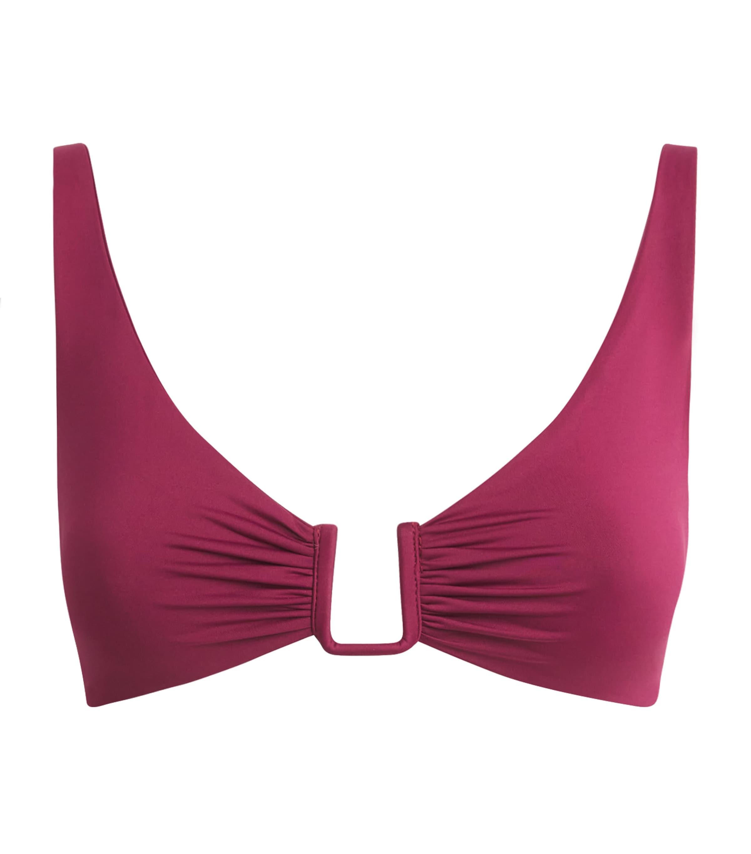AWAY THAT DAY Palma Plunge Bikini Top by AWAY THAT DAY