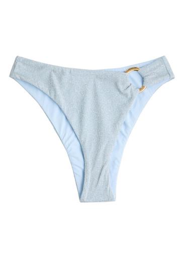 Apalulco metallic bikini briefs by AWAY THAT DAY