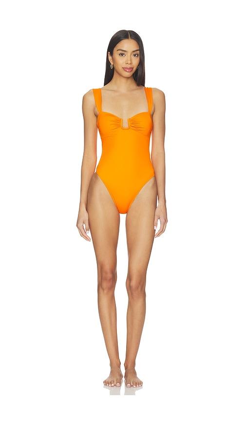 Away That Day Cannes One Piece in Tangerine by AWAY THAT DAY