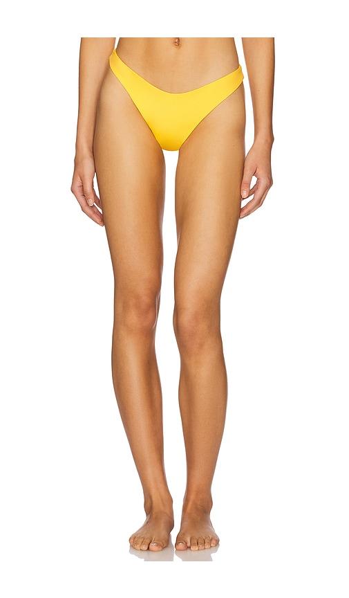 Away That Day Fiji Bikini Bottom in Yellow by AWAY THAT DAY
