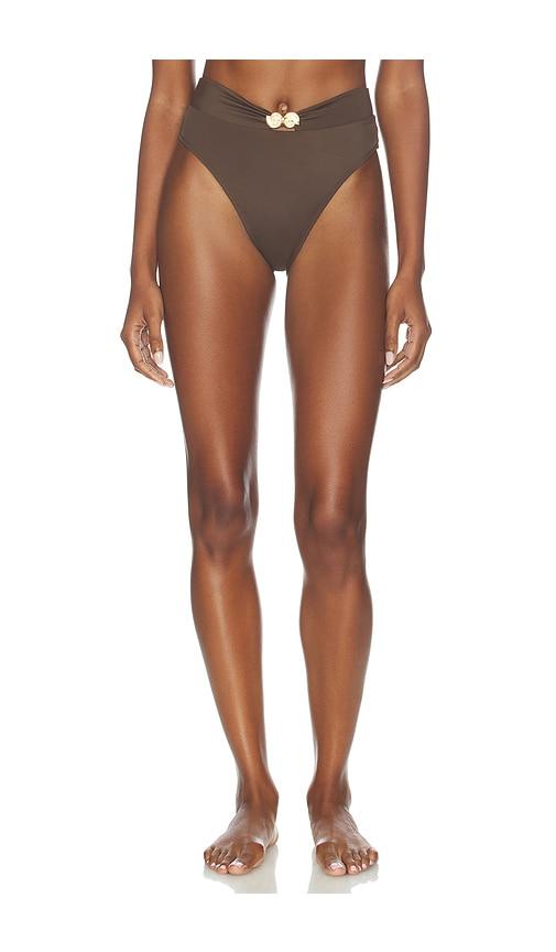 Away That Day Isola Bella Bottom in Brown by AWAY THAT DAY