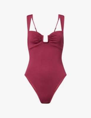 Cannes Balconette High-Leg Swimsuit by AWAY THAT DAY