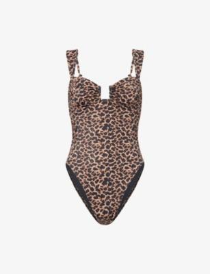 Cannes Balconette High-Leg Swimsuit by AWAY THAT DAY