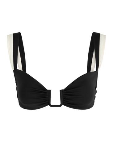 Cannes gathered bikini top by AWAY THAT DAY