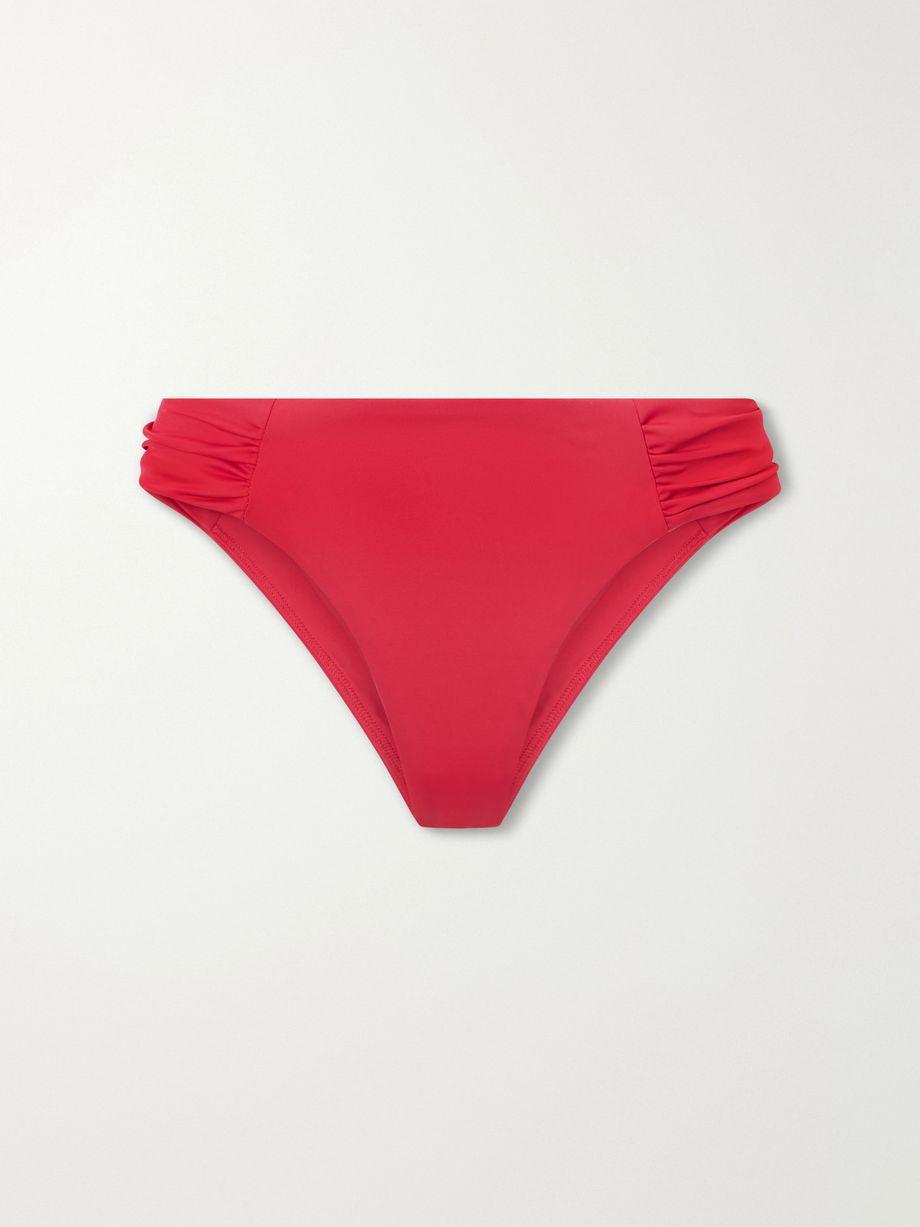 Cannes ruched bikini briefs by AWAY THAT DAY