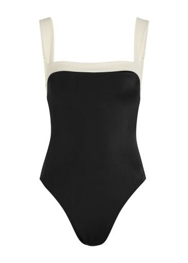 Grenada panelled swimsuit by AWAY THAT DAY