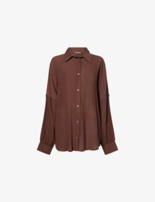 Maldives Long-Sleeve Woven Shirt by AWAY THAT DAY