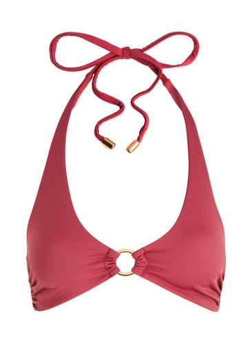 Sorrento halterneck bikini top by AWAY THAT DAY
