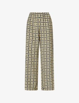 St Barts Wide-Leg Woven Trousers by AWAY THAT DAY