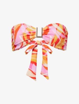 Taormina Strapless Bikini Top by AWAY THAT DAY
