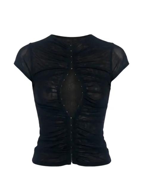 Gia ruched cutout top by AXEL 113
