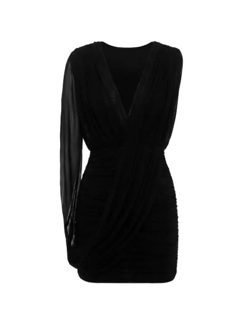 Jade draped mesh mini dress by AXEL 113