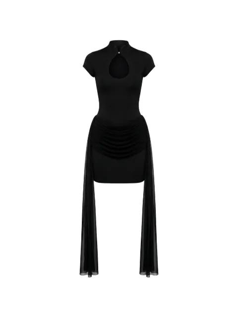Khy cutout ruched mini dress by AXEL 113