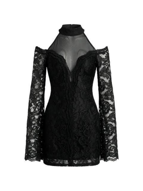 Raven cold-shoulder mini dress by AXEL 113