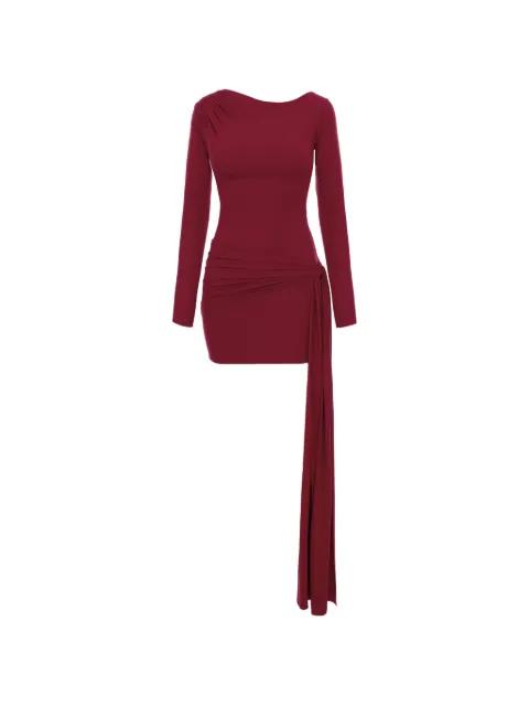 Tina knot long-sleeve mini dress by AXEL 113