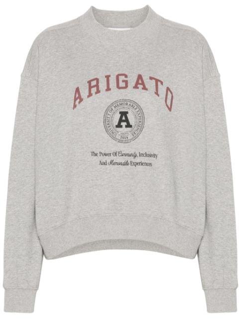 Arigato University mélange sweatshirt by AXEL ARIGATO