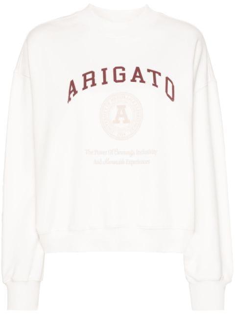 Arigato University organic-cotton sweatshirt by AXEL ARIGATO
