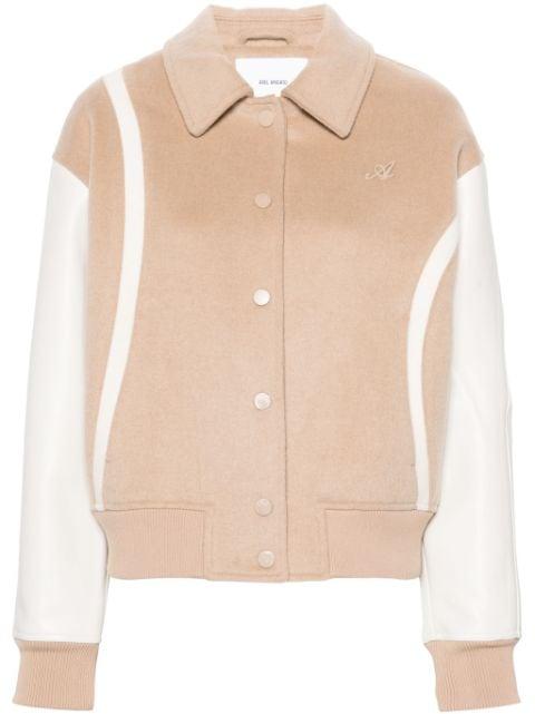Bay wool-blend varsity jacket by AXEL ARIGATO