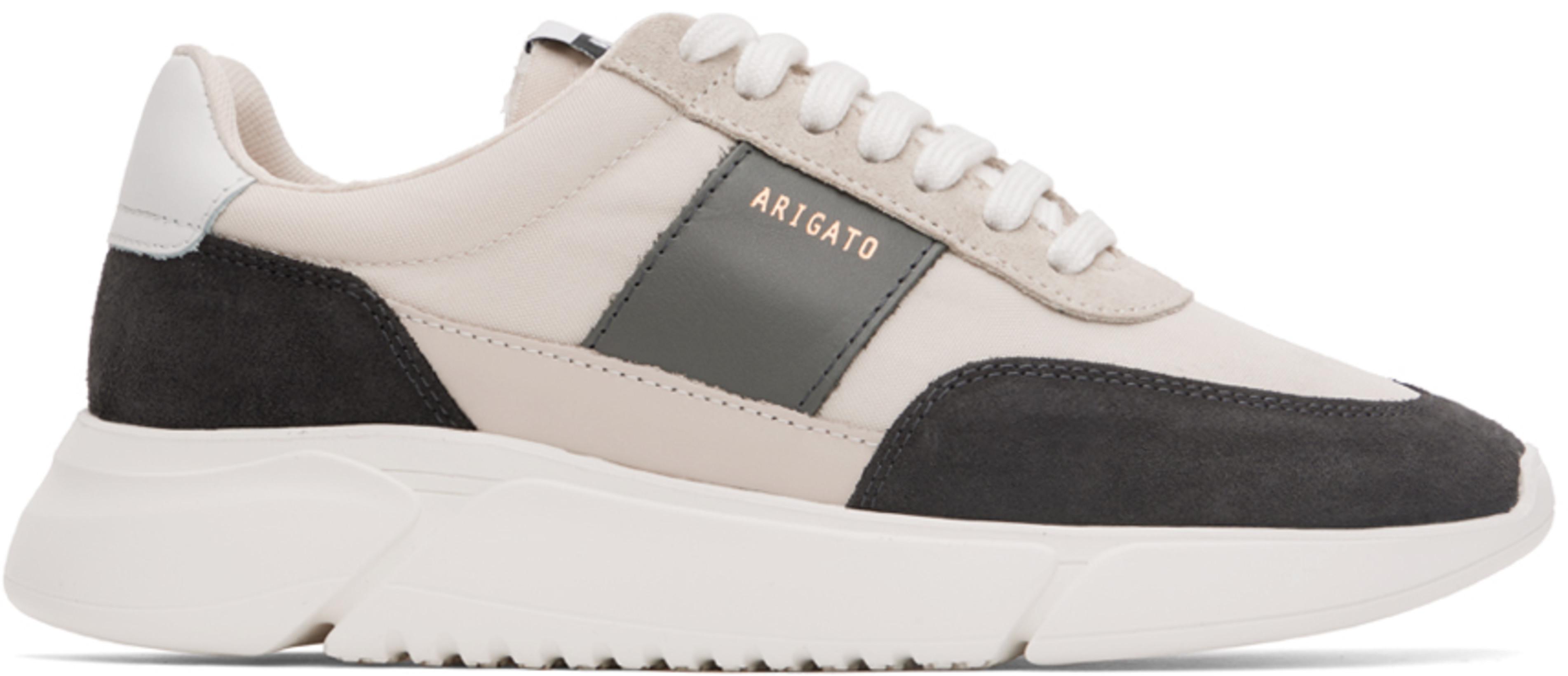 Beige Genesis Vintage Sneakers by AXEL ARIGATO