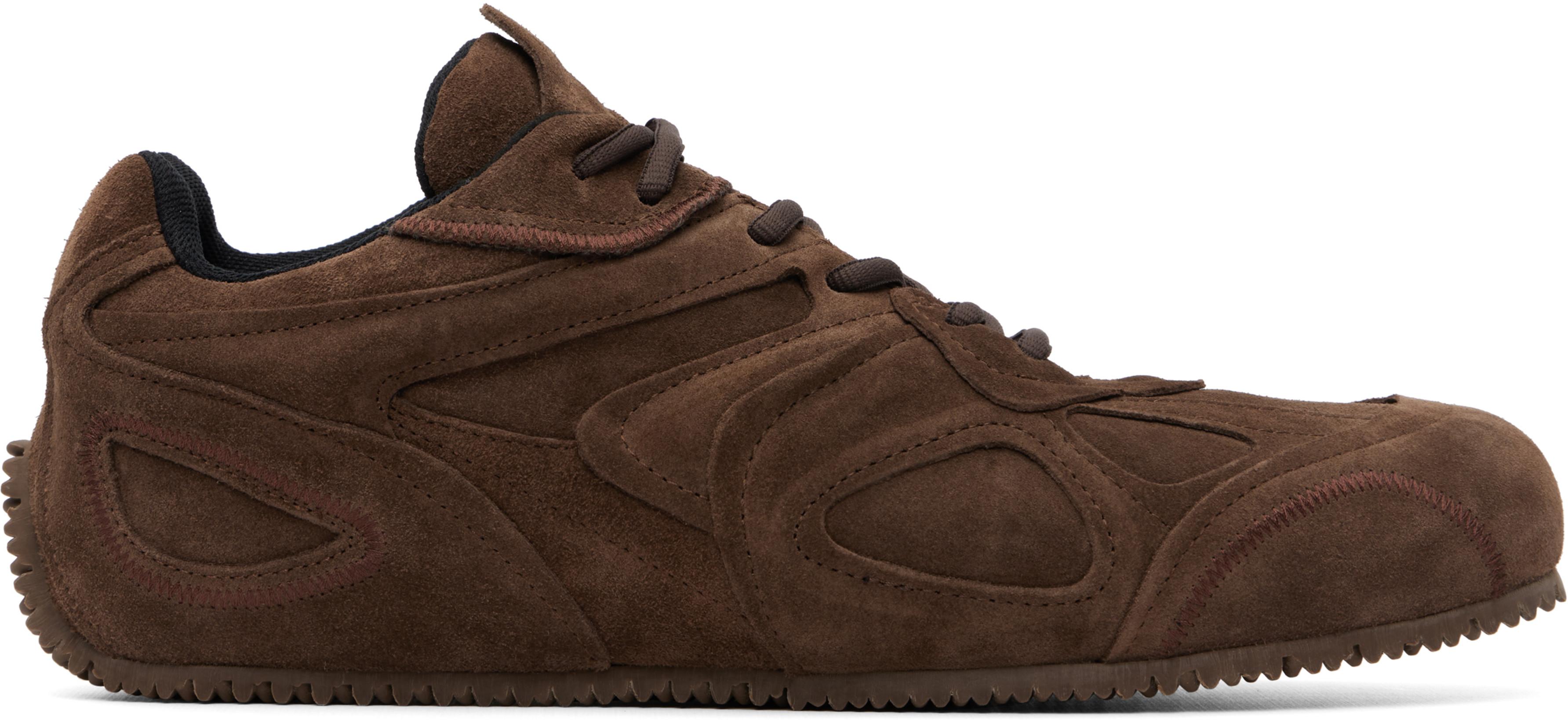 Brown Slow Sneakers by AXEL ARIGATO