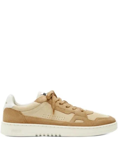 Dice Lo suede-leather panelled sneakers by AXEL ARIGATO