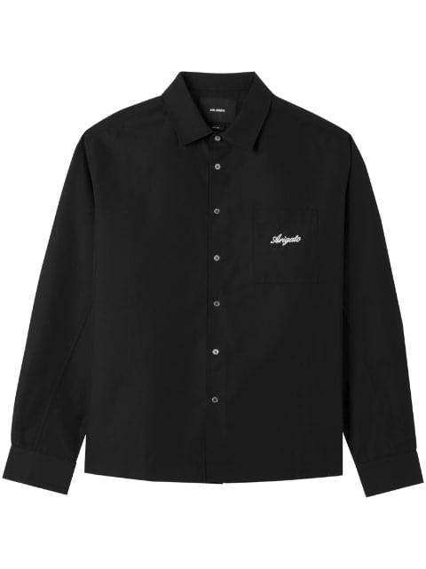 Flow logo-print overshirt by AXEL ARIGATO