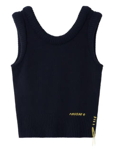 Marla knit sleeveless vest by AXEL ARIGATO