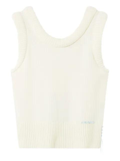Marla ribbed vest by AXEL ARIGATO
