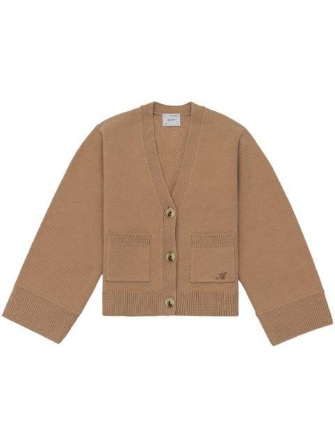 Memory wool cardigan by AXEL ARIGATO