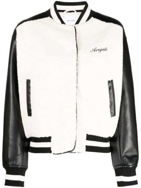 Saul faux-shearling bomber jacket by AXEL ARIGATO