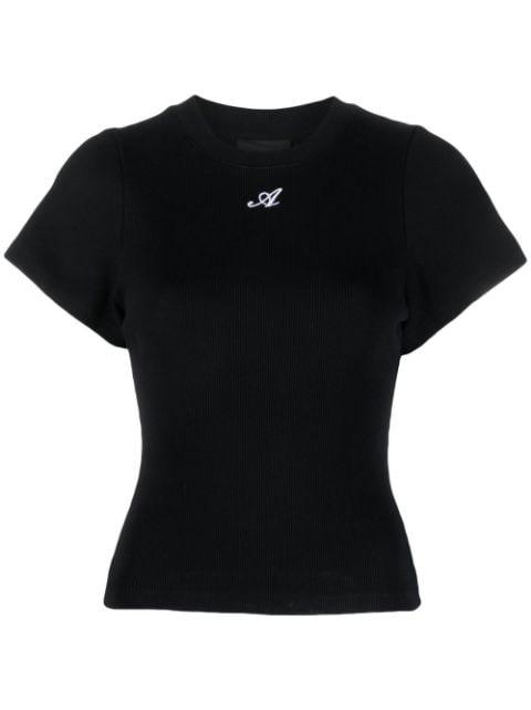Script A organic cotton T-shirt by AXEL ARIGATO