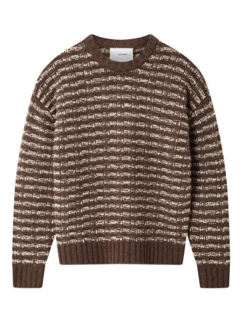 Sonar striped sweater by AXEL ARIGATO