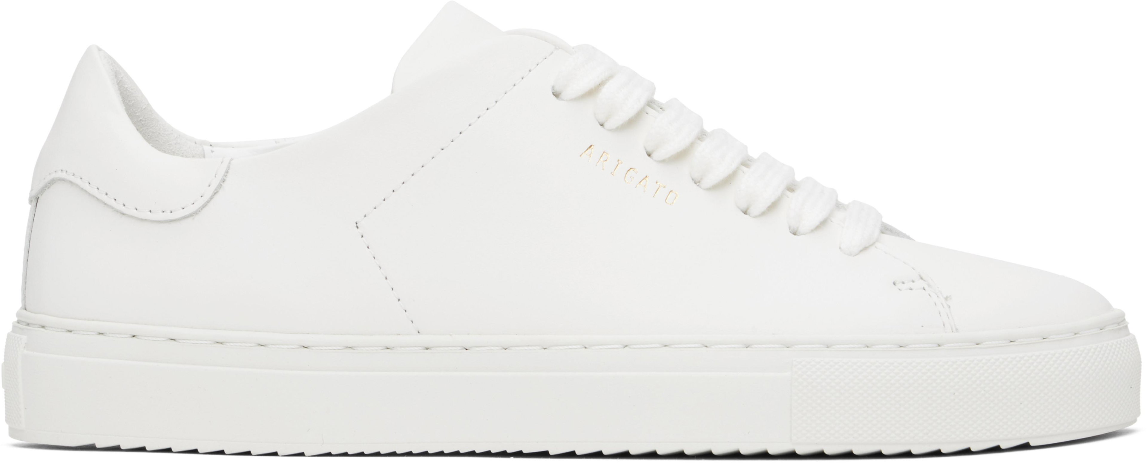 White Clean 90 Sneakers by AXEL ARIGATO