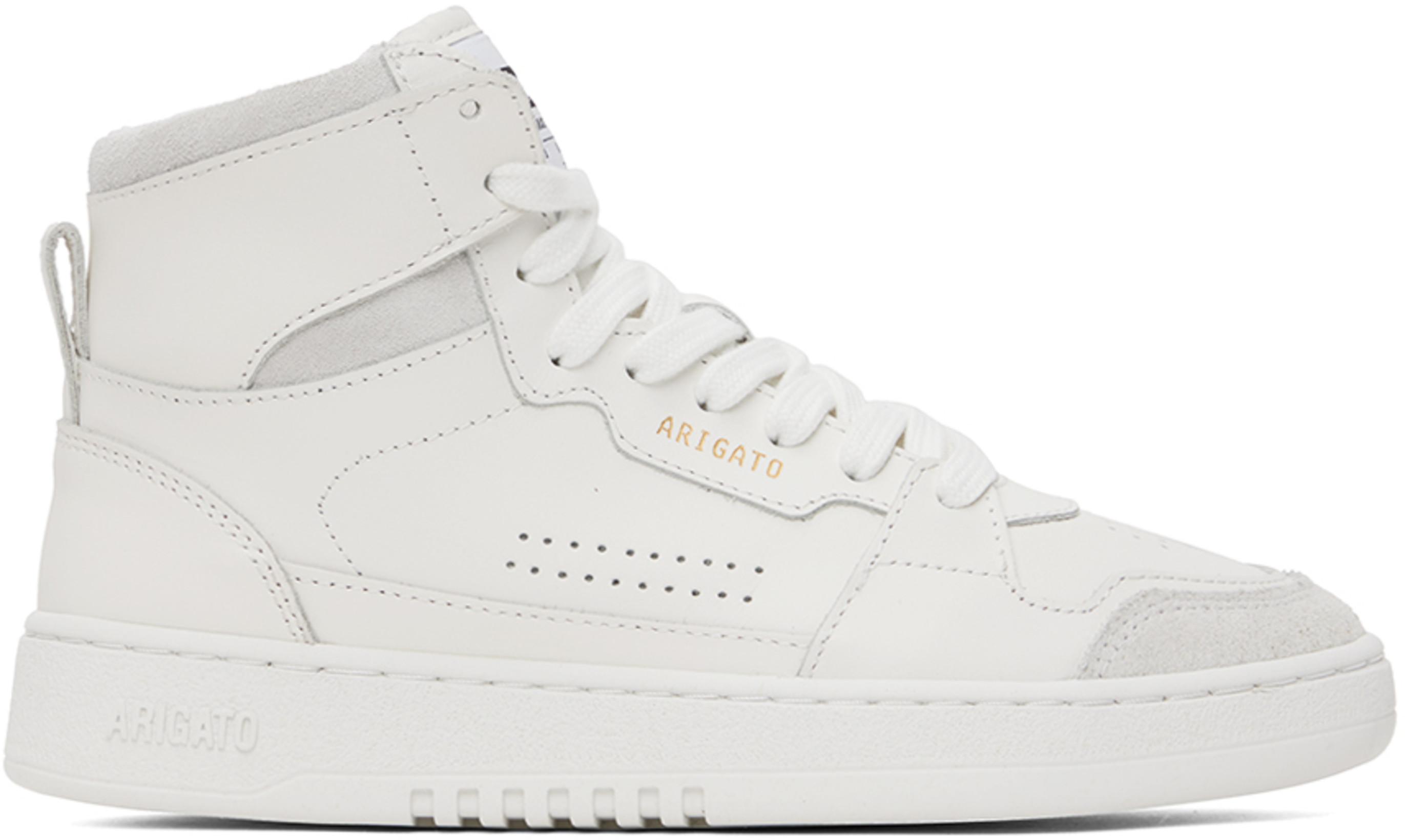 White Dice Sneakers by AXEL ARIGATO