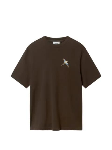 bird-motif T-shirt by AXEL ARIGATO